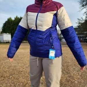 COLUMBIA Powder Light Blocked Jacket NWT